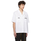 Rhude White Mechanic Shirt