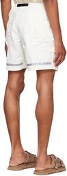 John Elliott White Safari Shorts