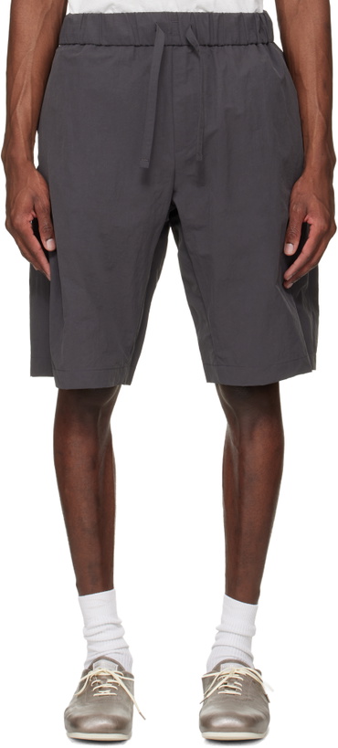 Photo: Seventh Gray Orb Shell Shorts