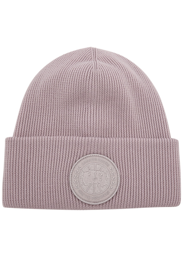 Photo: Canada Goose Arctic Toque Wool Beanie - Rose - One Size