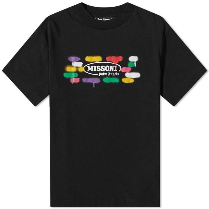 Photo: Palm Angels x Missoni Sport Logo Tee