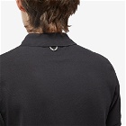 Fred Perry x Raf Simons Patched Polo Shirt in Black