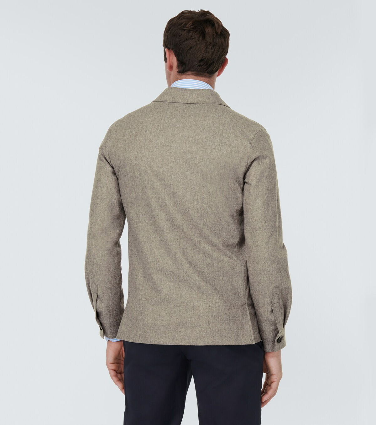 Zegna Wool overshirt Zegna