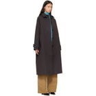 Studio Nicholson Brown Holin Trench Coat