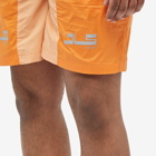 Pleasures Men's Scholar Sport Shorts in Orange