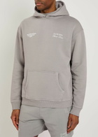 Club 1984 Melrose Hooded Cotton Sweatshirt Grey