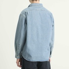 thisisneverthat Men's Washed Denim Shirt in Washed Blue