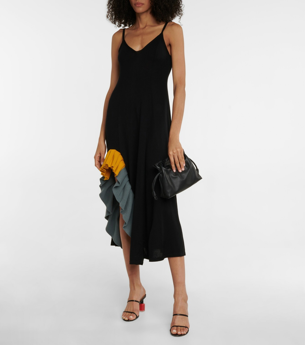 Loewe - Flamenco Mini leather clutch Loewe