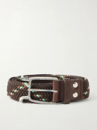 KAPITAL - Atlas Woven Buckle Belt
