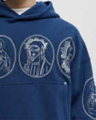 Rough. HALO HOODIE Blue Mens Hoody