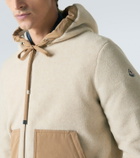 Moncler Fleece zip-up hoodie