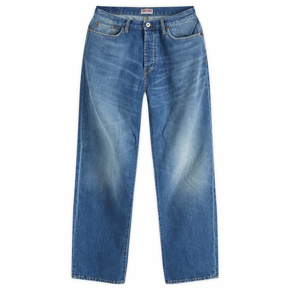Dubbleware Men's Carver 5 Pocket Jeans in Vintage