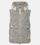 Bogner Falka tweed down vest