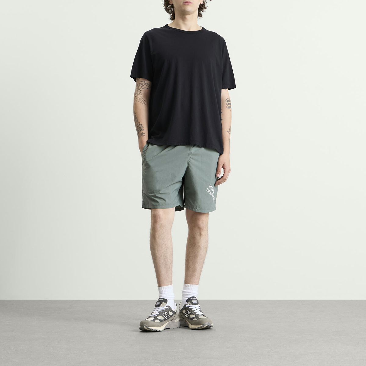 WTAPS Men's Spss2001 Shorts in Gray