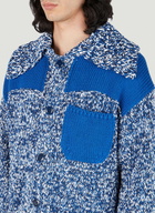 Kenzo Mouliné  Button Down Cardigan