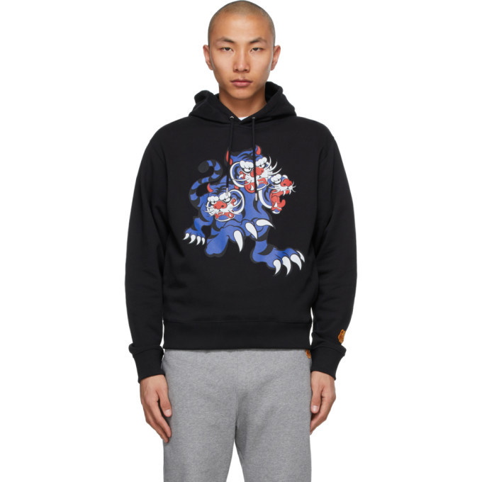 Photo: Kenzo Black Kansai Yamamoto Edition Three Tigers Hoodie