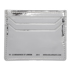 Axel Arigato Silver Est 14 Signature Card Holder