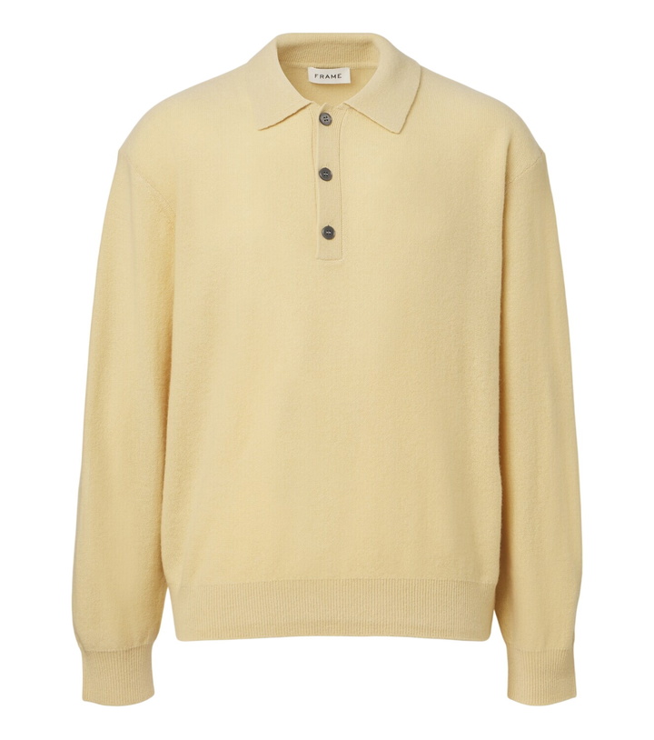 Photo: Frame Wool polo sweater