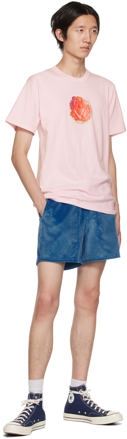 Noah Pink 'Rose Is A Rose' T-Shirt