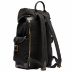 Polo Ralph Lauren Men's Canvas & Leather Backpack in Black