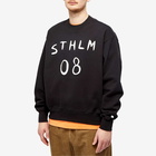 Acne Studios Men's Fiah 08 Sthlm Crew Sweat in Carbon Grey