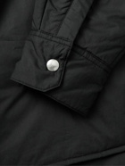 John Elliott - Scout Cotton-Poplin Overshirt - Black