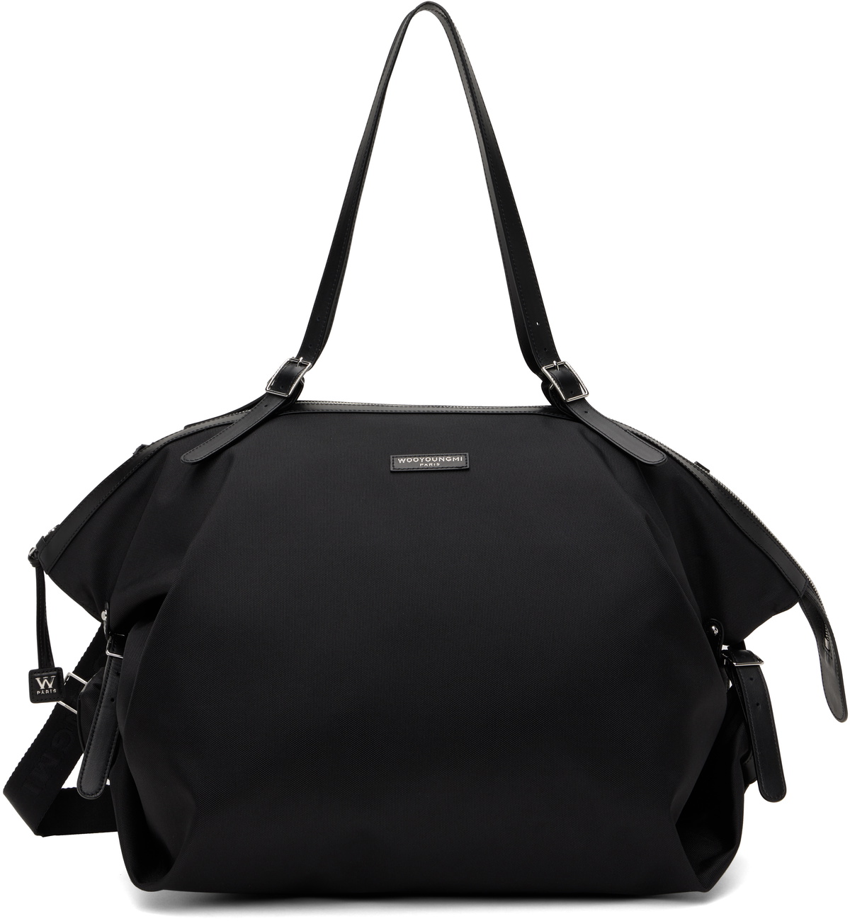 【関税込み】WOOYOUNGMI ブラック Moon レザー バッグ WOOYOUNGMI Black Large Moon Bag Wooyoungmi