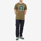 Maharishi Men's Cubist Warhol Fright Wig T-Shirt in Olive