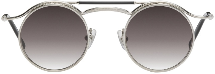 Photo: Matsuda SSENSE Exclusive Silver 2903H Sunglasses