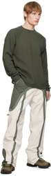RCOS Khaki Waffle Knit LS T-shirt