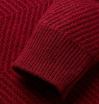 Ermenegildo Zegna - Ribbed Cashmere Sweater - Red