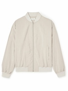 SSAM - Silk-Blend Bomber Jacket - Neutrals