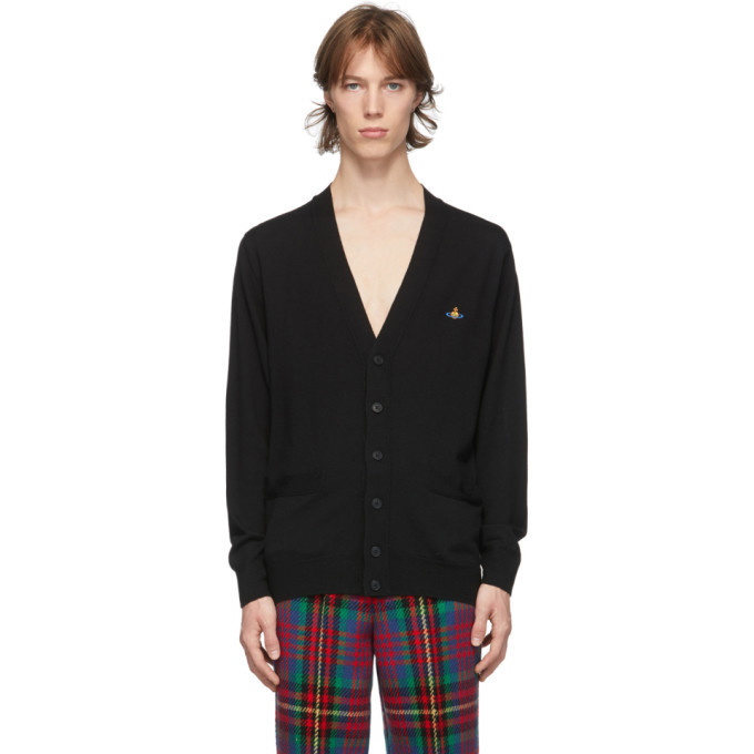 Photo: Vivienne Westwood Black Logo Cardigan