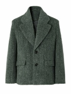 Séfr - Argento Brushed-Knit Blazer - Black