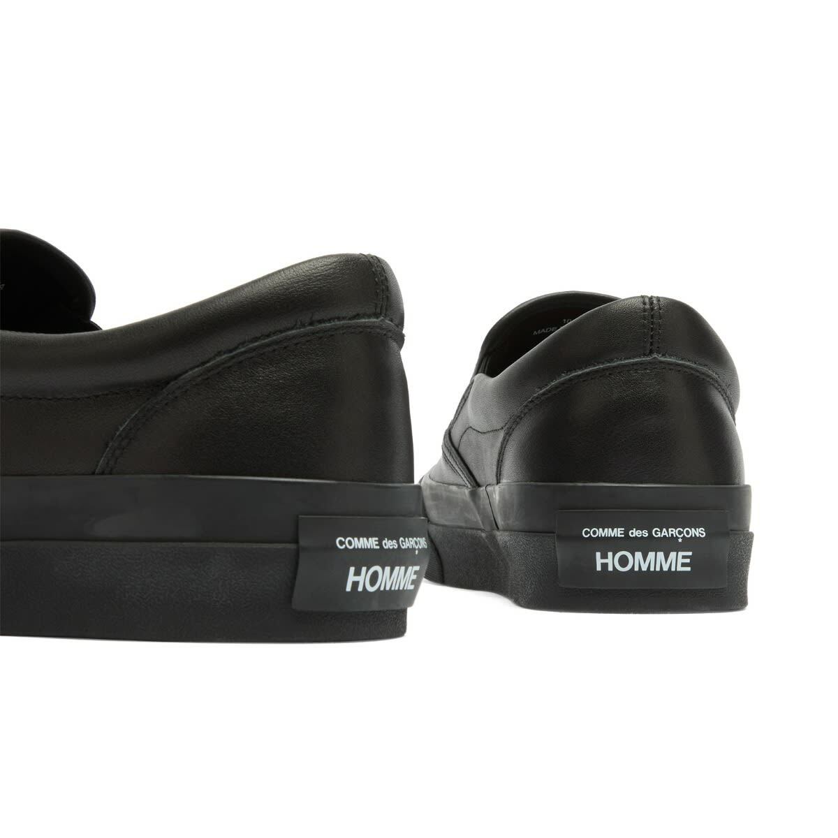 Comme des Garçons Homme Men's Steer Slip OnSneakers in Black