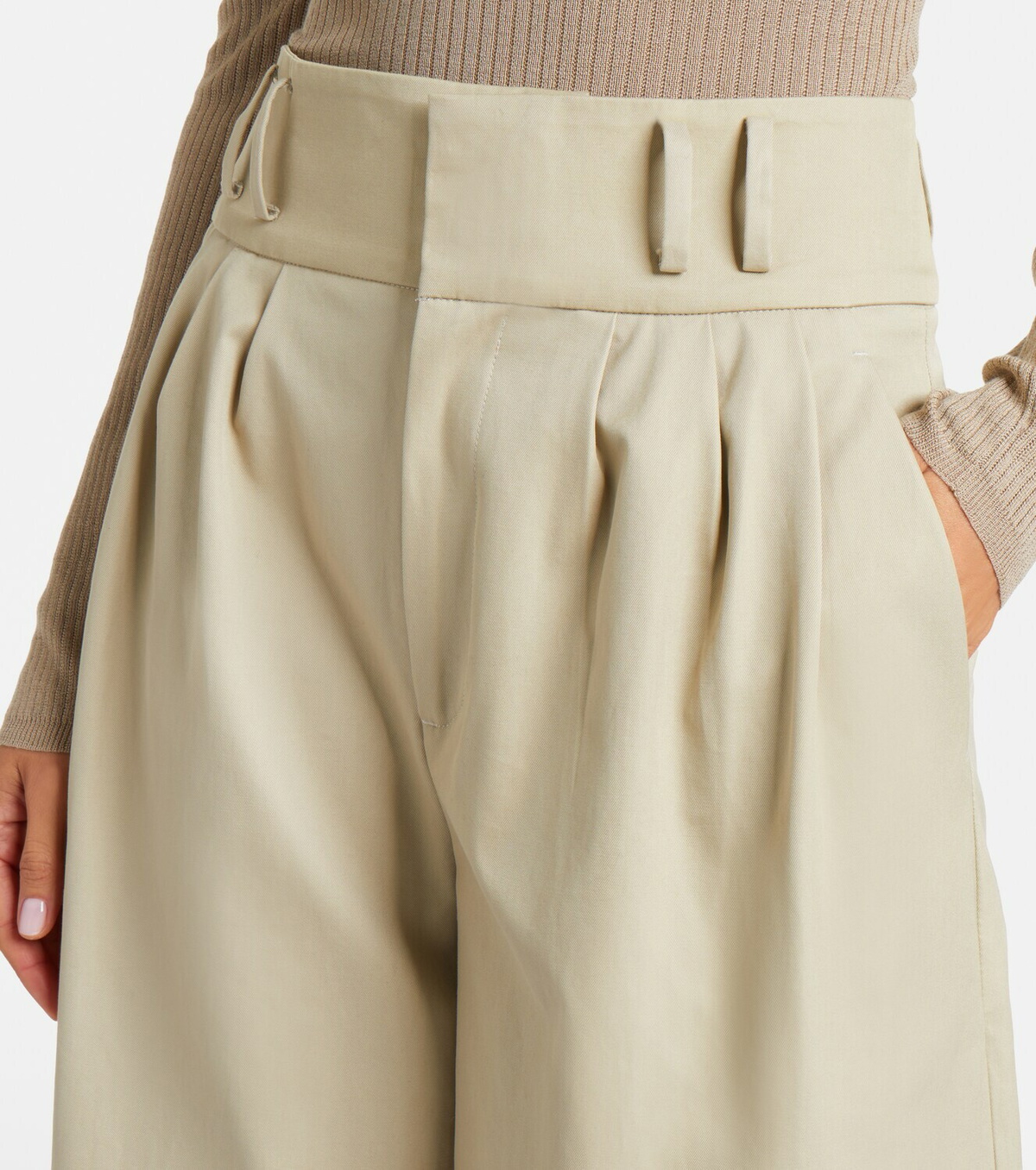 Altuzarra Wilson cotton wide-leg pants