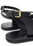 A.emery Millar Leather Sandals Black