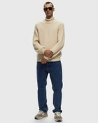 Edwin Roni High Collar Sweater Beige Pullovers