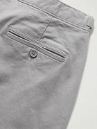 Orlebar Brown - Bulldog Slim-Fit Cotton-Blend Twill Shorts - Gray