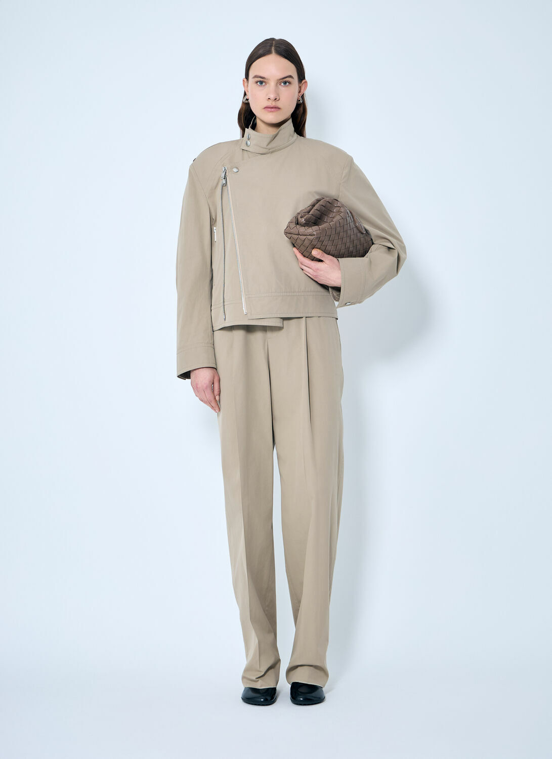 Bottega Veneta Compact Cotton Blouson