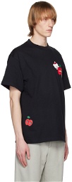 Soulland Black Hello Kitty Edition Apple T-Shirt