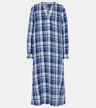 Polo Ralph Lauren Plaids linen maxi dress