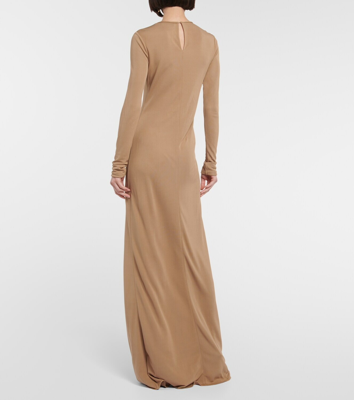 Saint Laurent - Jersey maxi dress Saint Laurent