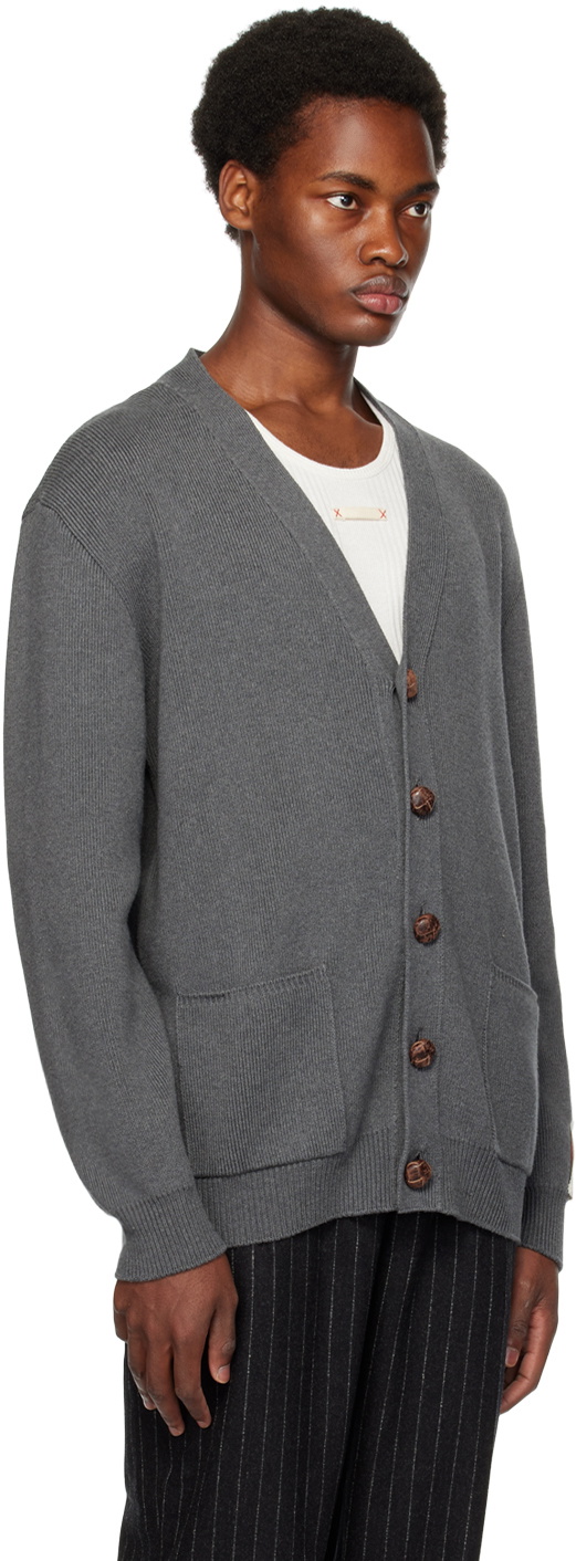 ゴールデングース　カーディガン　グレー　Sサイズ Golden Goose Gray Button Cardigan Golden Goose Deluxe Brand