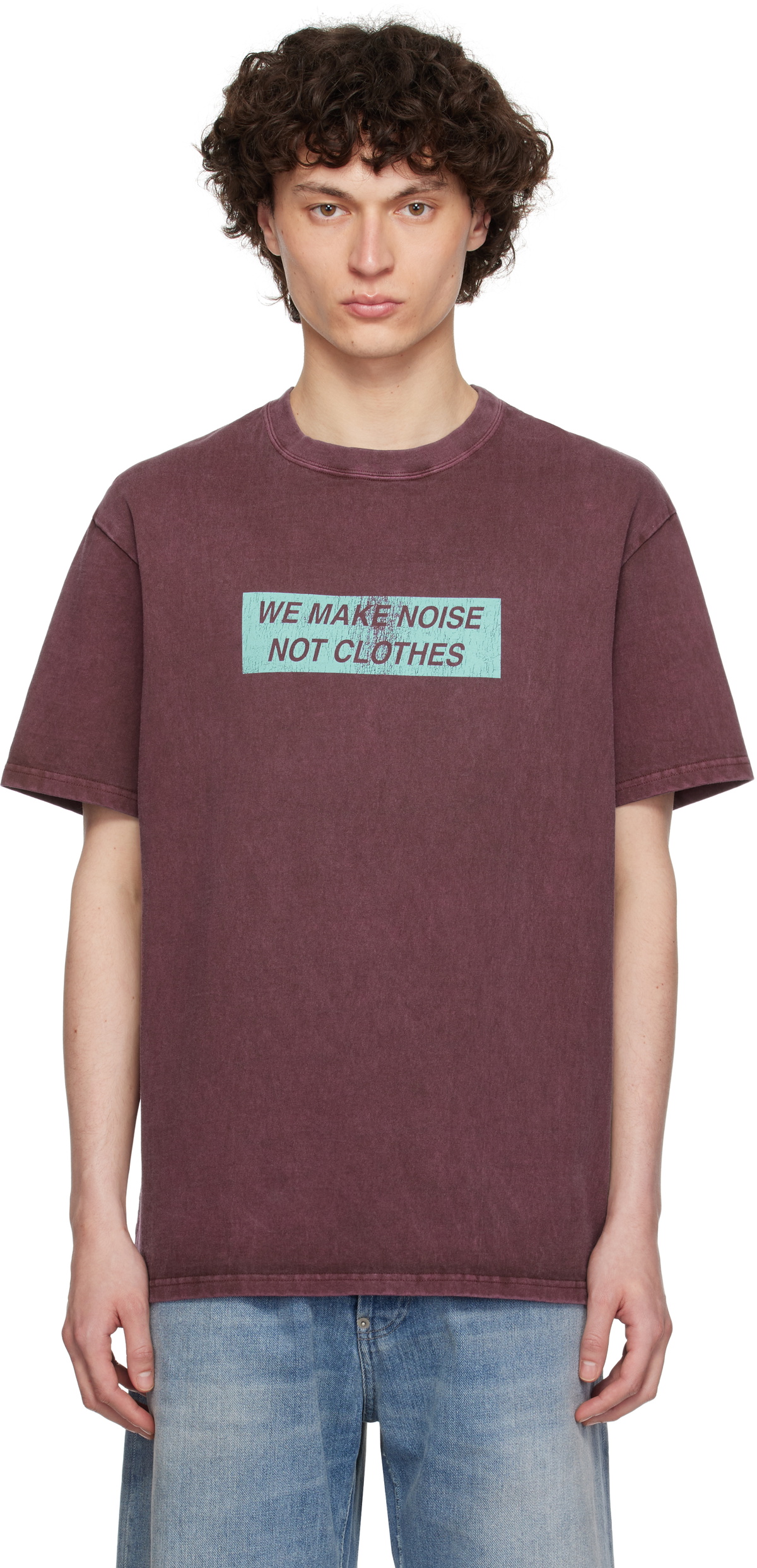 Undercover Men's Logo T-Shirt in Grey/Green Undercover