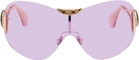 Vivienne Westwood Gold Tina Sunglasses