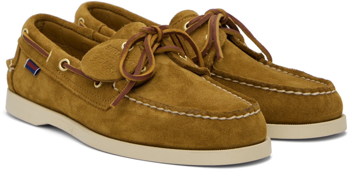 Sebago Tan Portland Artisan Boat Shoes