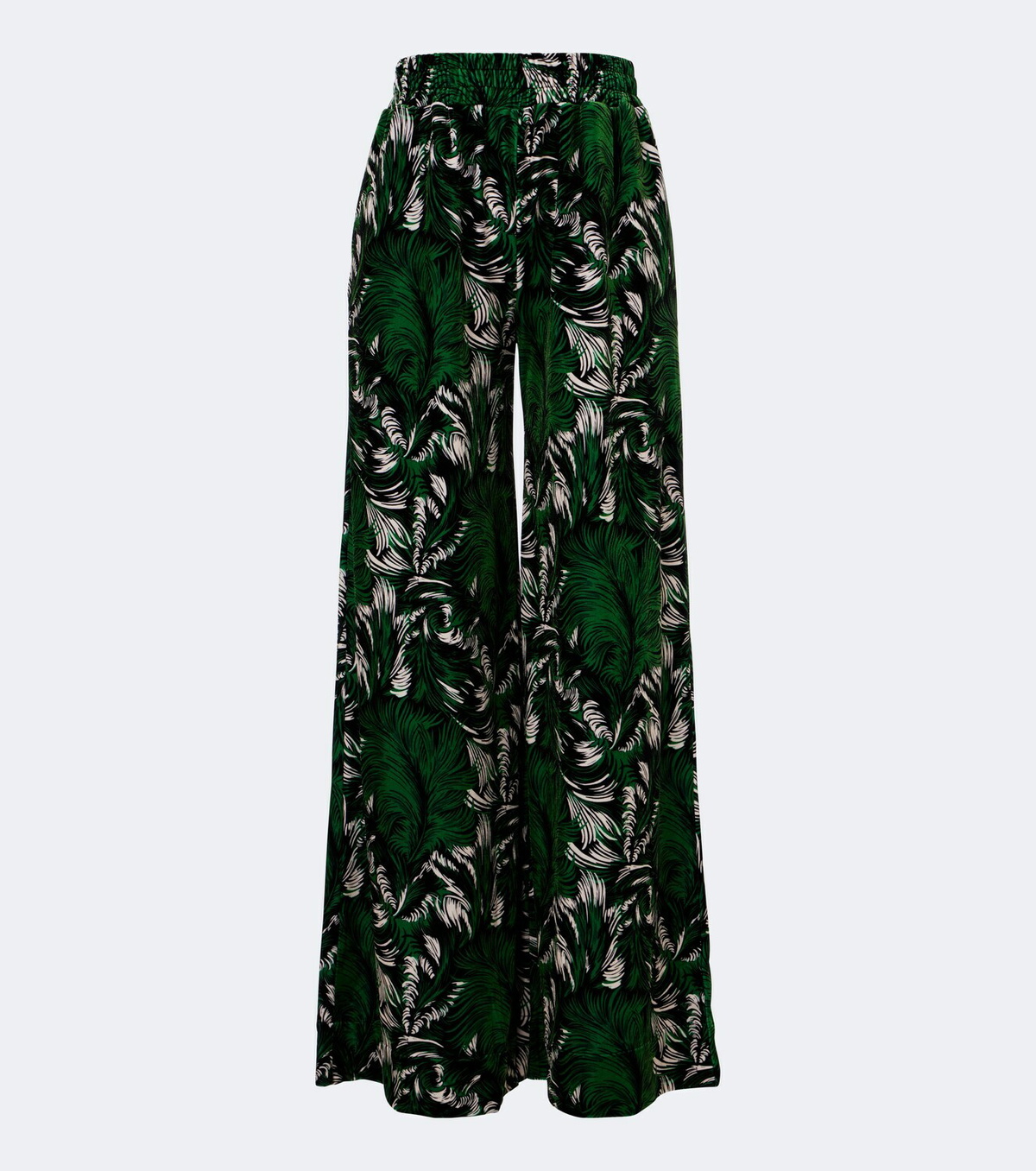 La DoubleJ Printed jersey palazzo pants