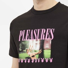 PLEASURES Men's Swing Playboy T-Shirt in Black