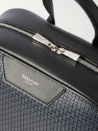 Serapian - Mesh-Trimmed Leather and Stepan Backpack